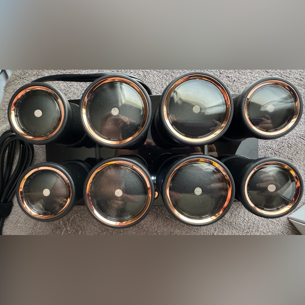 T3 Black Volumizing Hot Rollers Lux Set - Picture 2 of 13